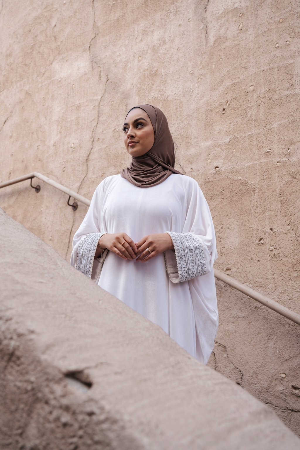 Velvet Kaftan - Off White