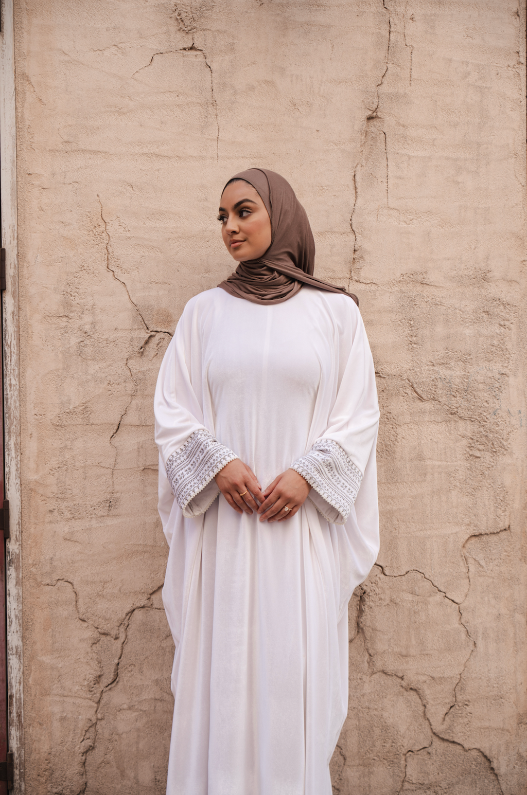 Velvet Kaftan - Off White