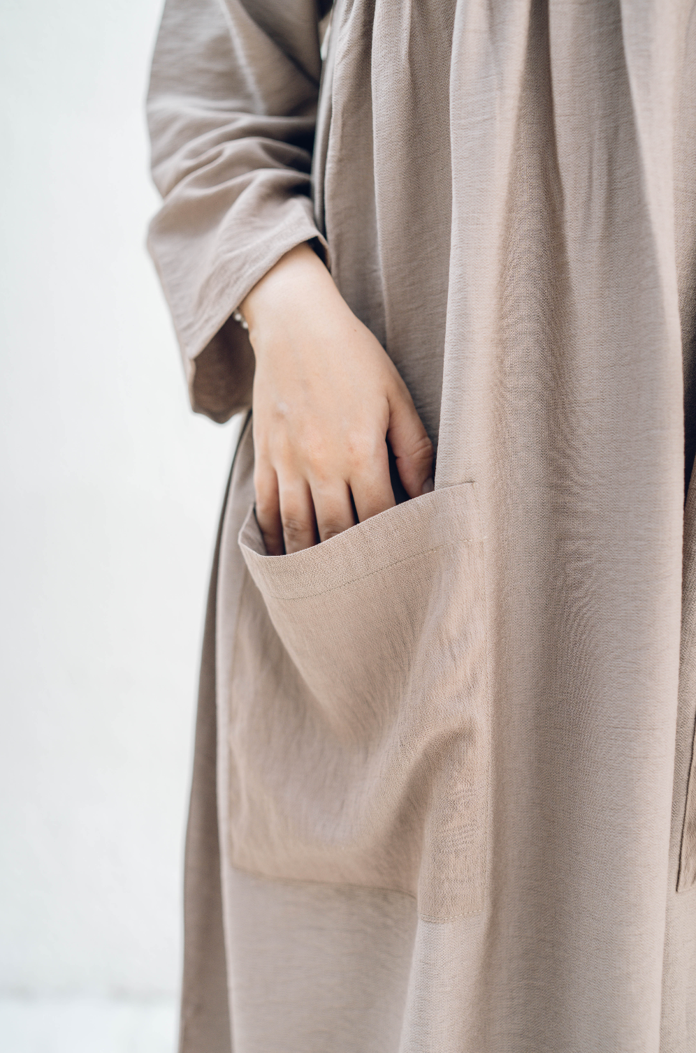Taupe Relaxed Fit Dress